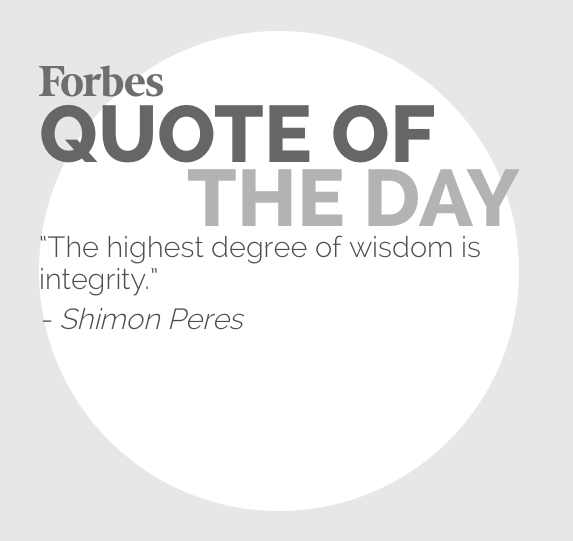 The highest degree of wisdom