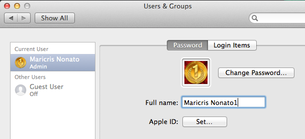 Create admin user on Mac OS X as root
