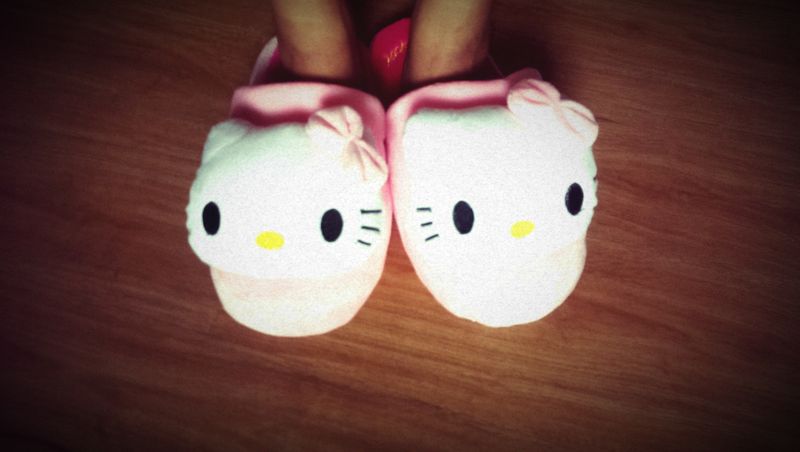 My Hello Kitty Bedroom Slippers